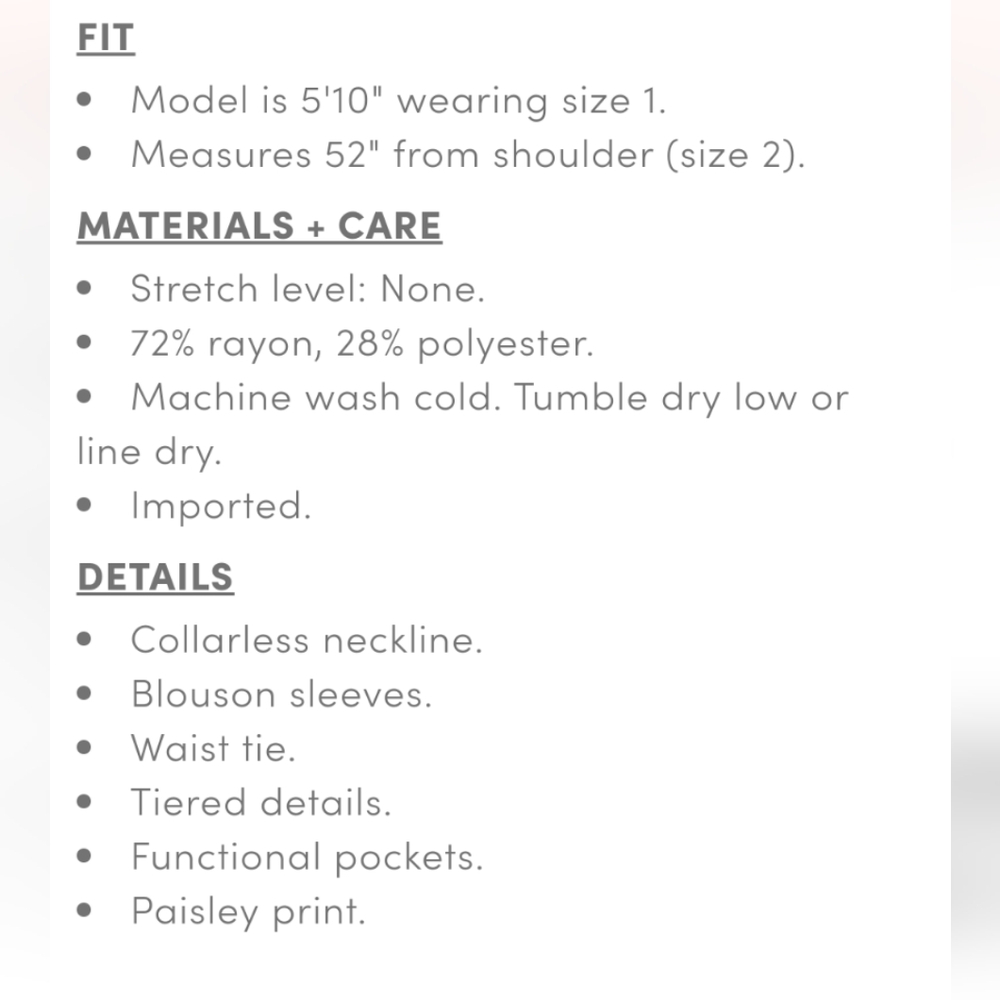 Torrid Tea Length Challis Front Tiered A-line Dress - Picture 5 of 5